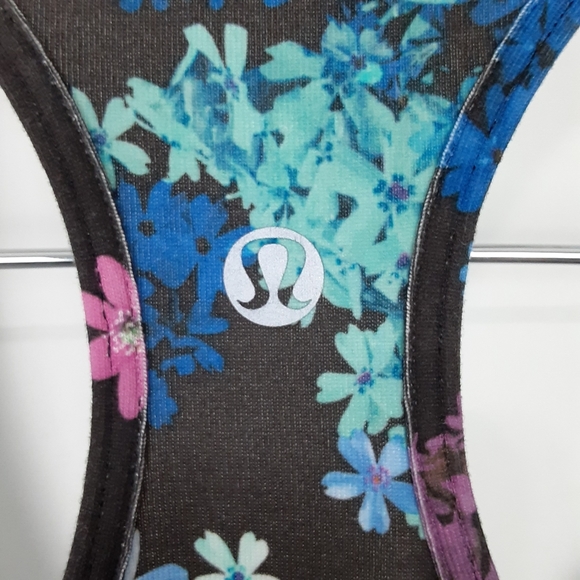 Lululemon Cool Racerback Tank In Floral Print Size 4 - Picture 8 of 8